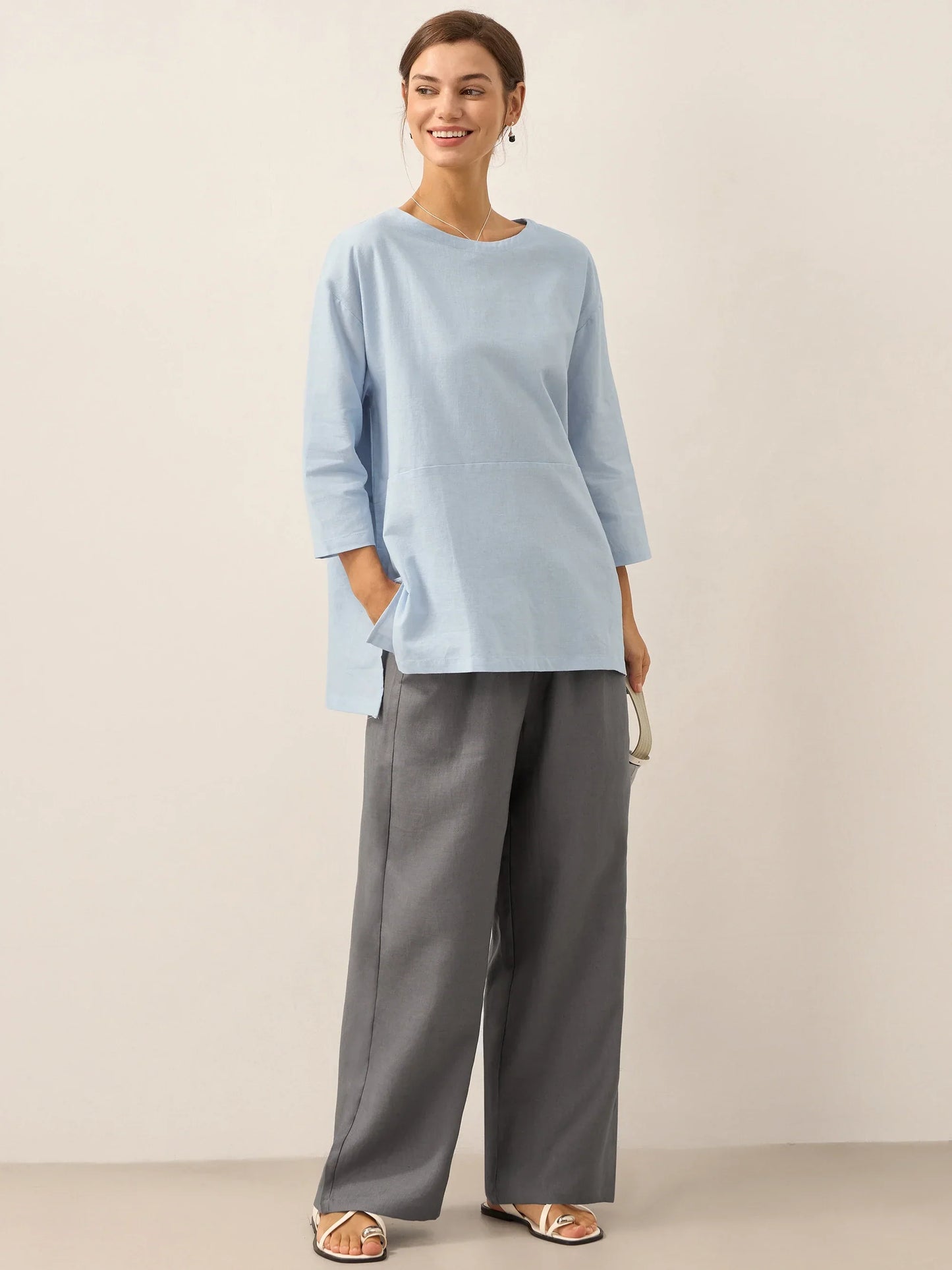 Pantalon Classique 100% Lin LYON