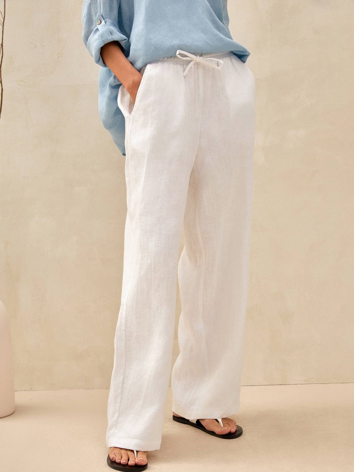 Pantalon Classique 100% Lin LYON