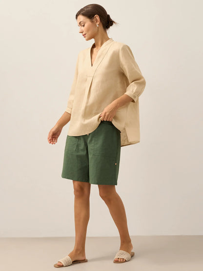 Chemise habillée 100% lin JOANNA