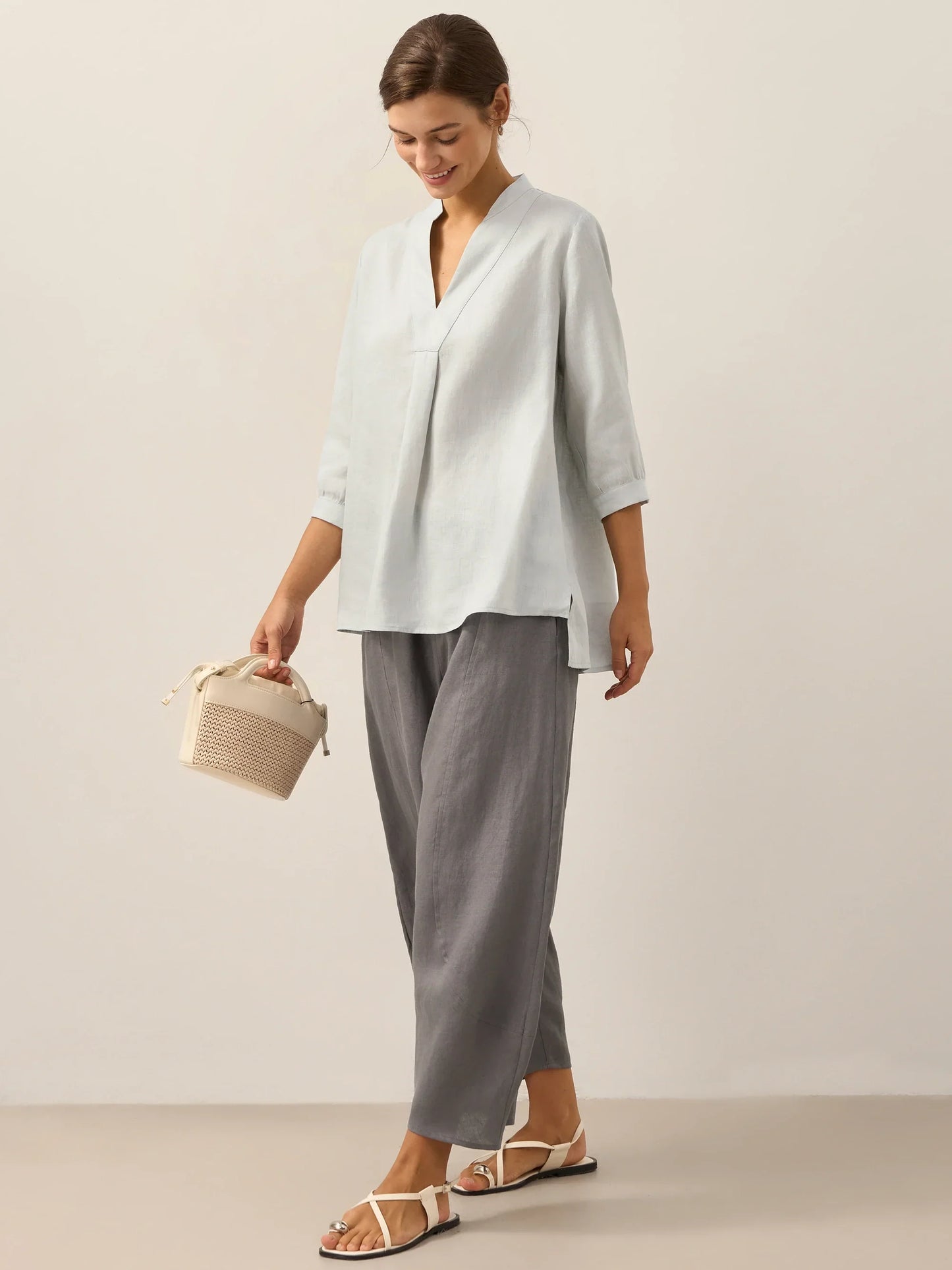 Chemise habillée 100% lin JOANNA