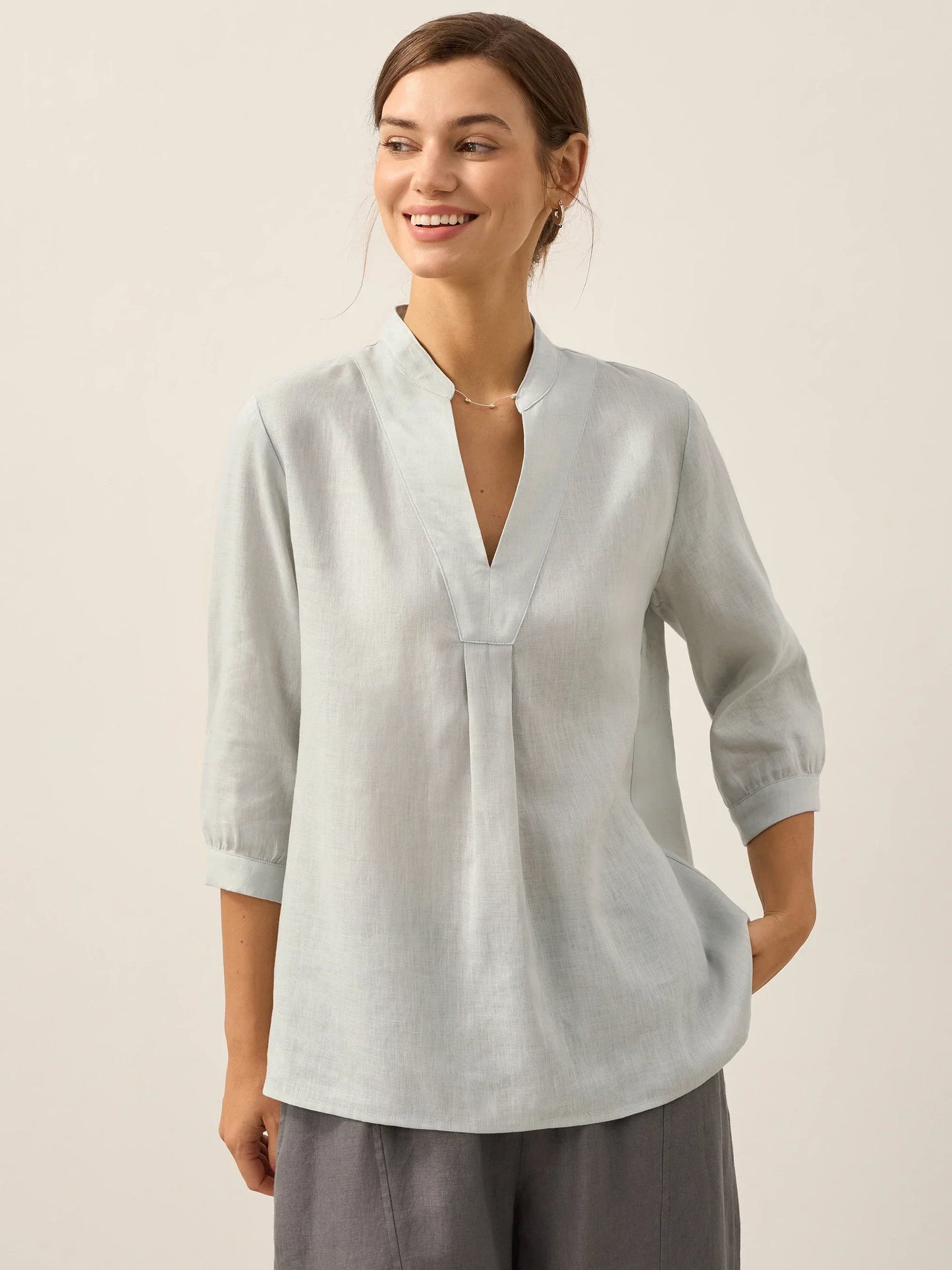Chemise habillée 100% lin JOANNA