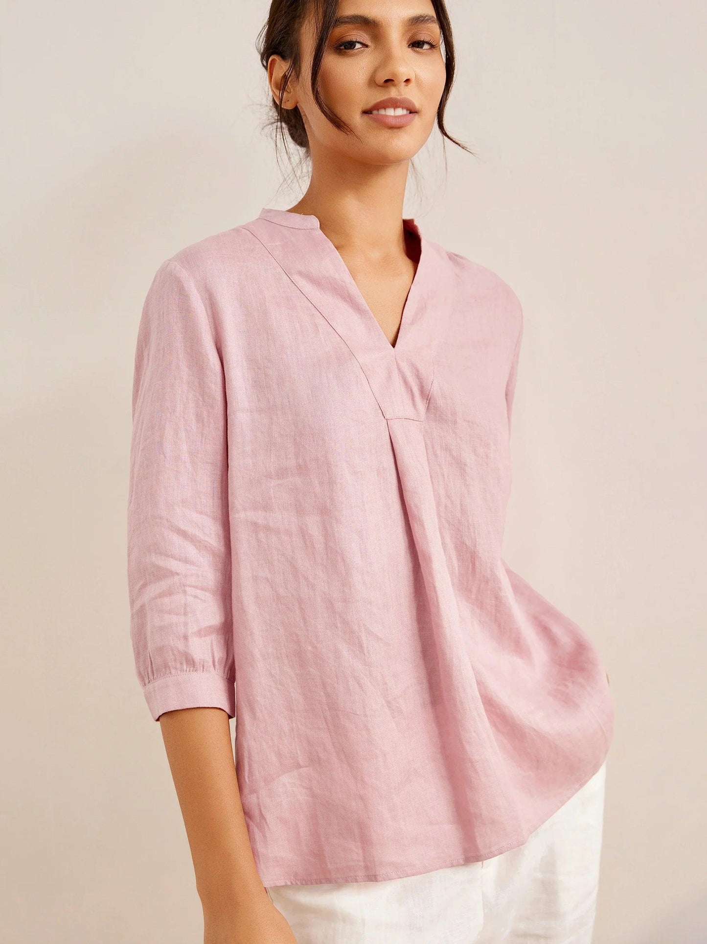 Chemise habillée 100% lin JOANNA