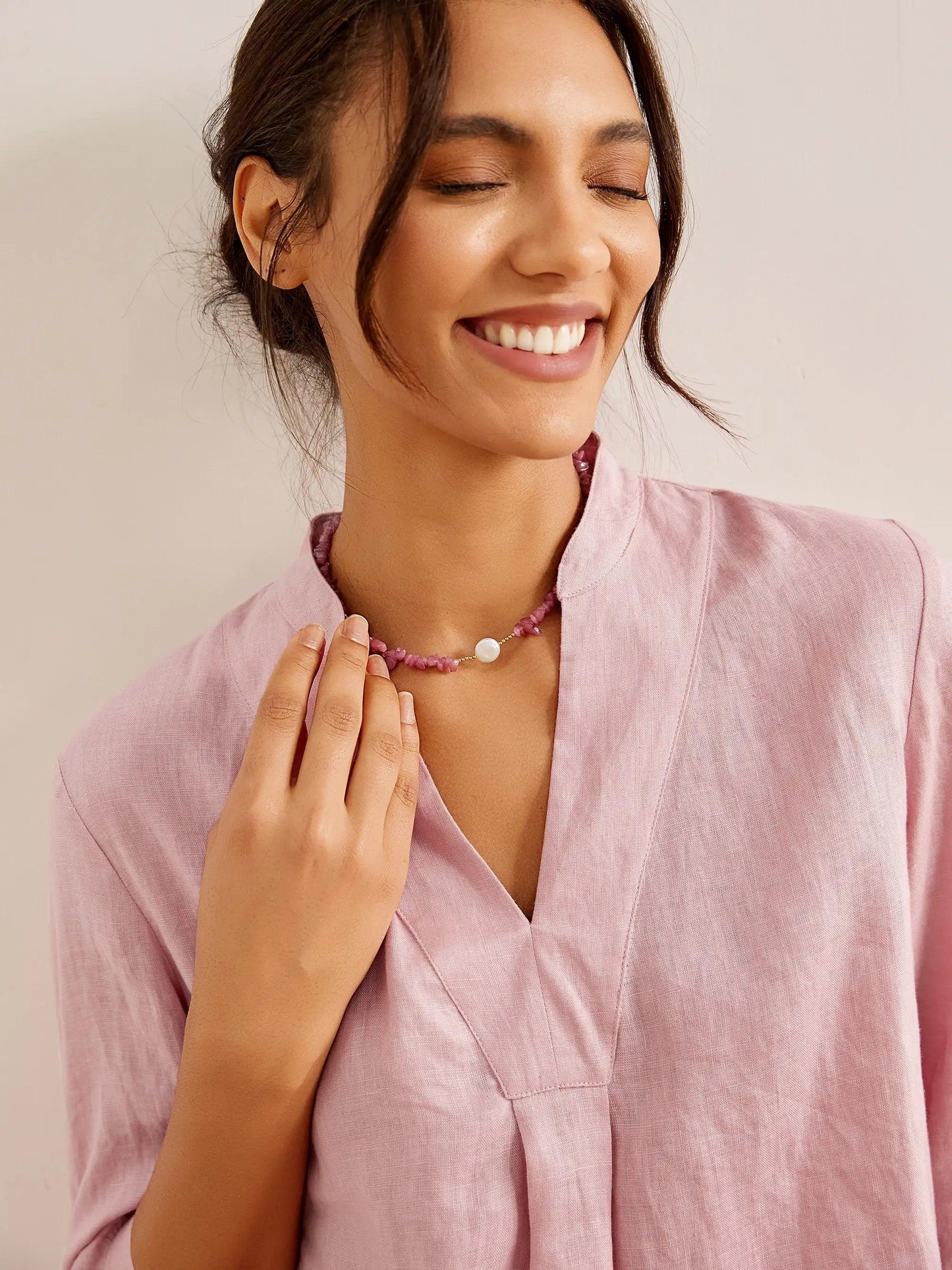 Chemise habillée 100% lin JOANNA