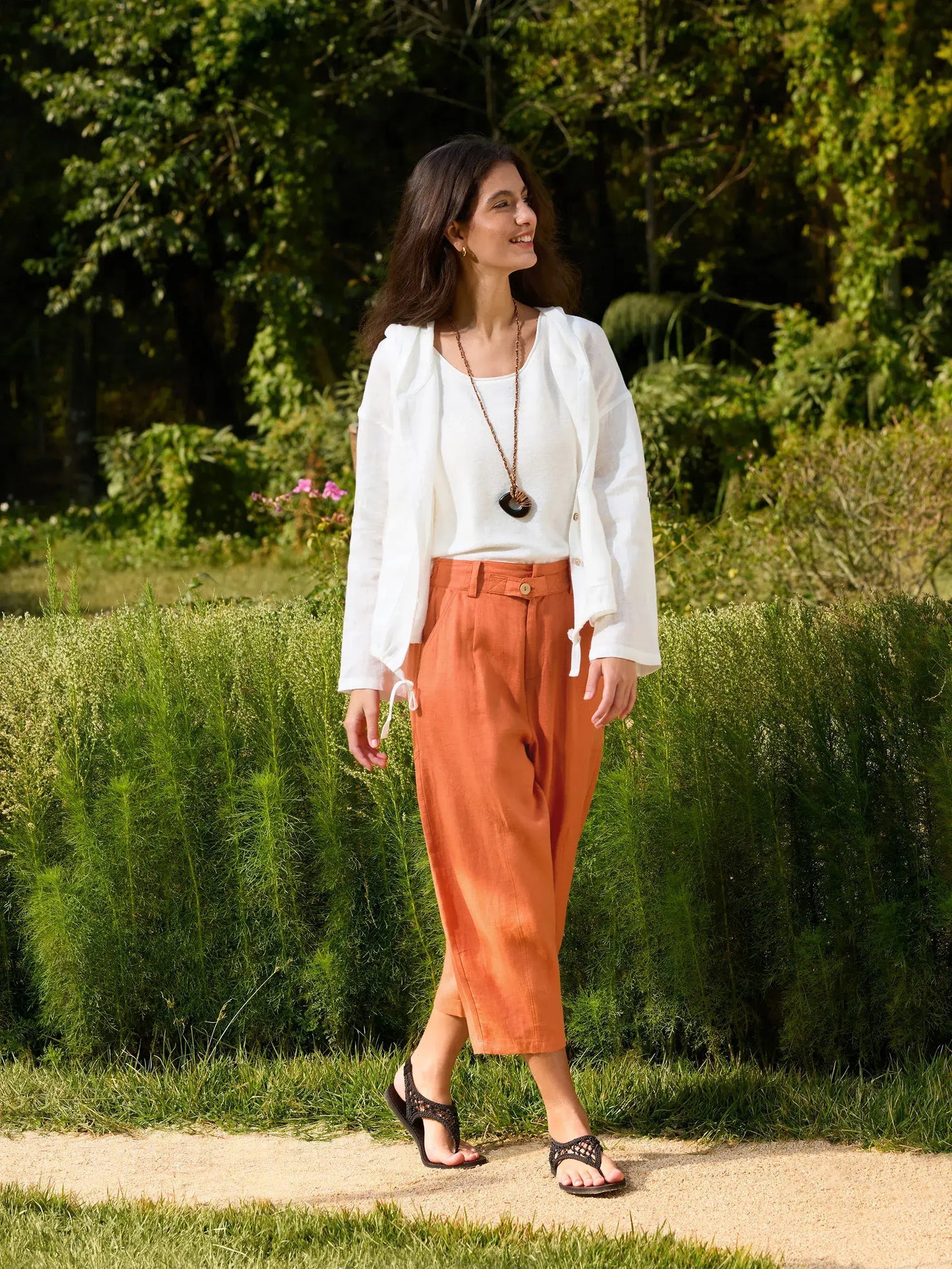 Veste Soleil à Capuche 100% Lin EMMA