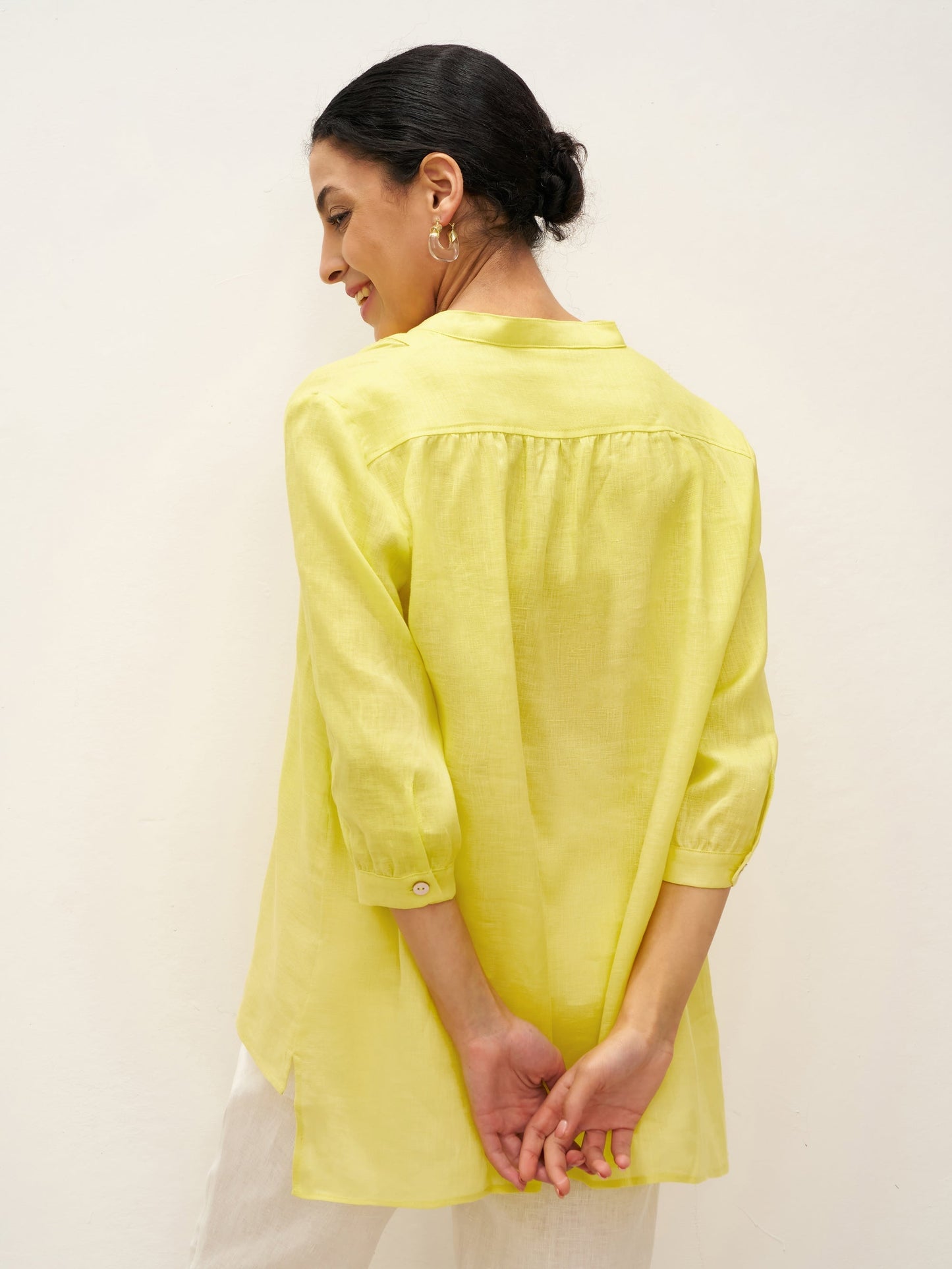 Chemise habillée 100% lin JOANNA