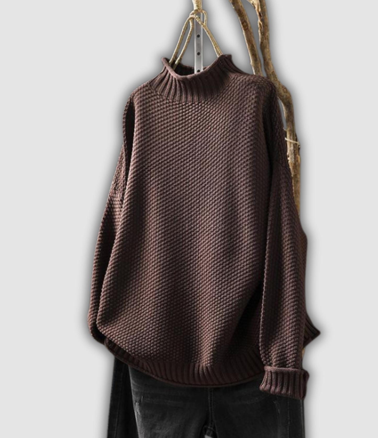 Bärbel - Pull en tricot gaufré