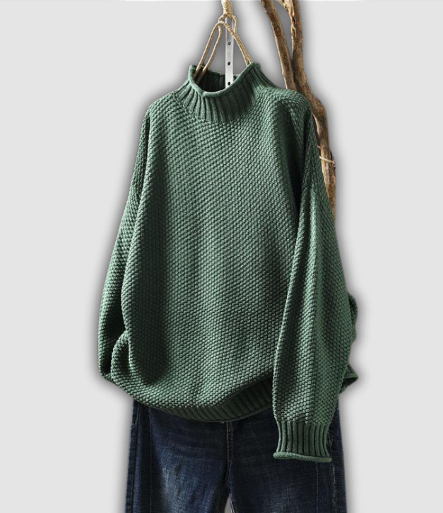 Bärbel - Pull en tricot gaufré