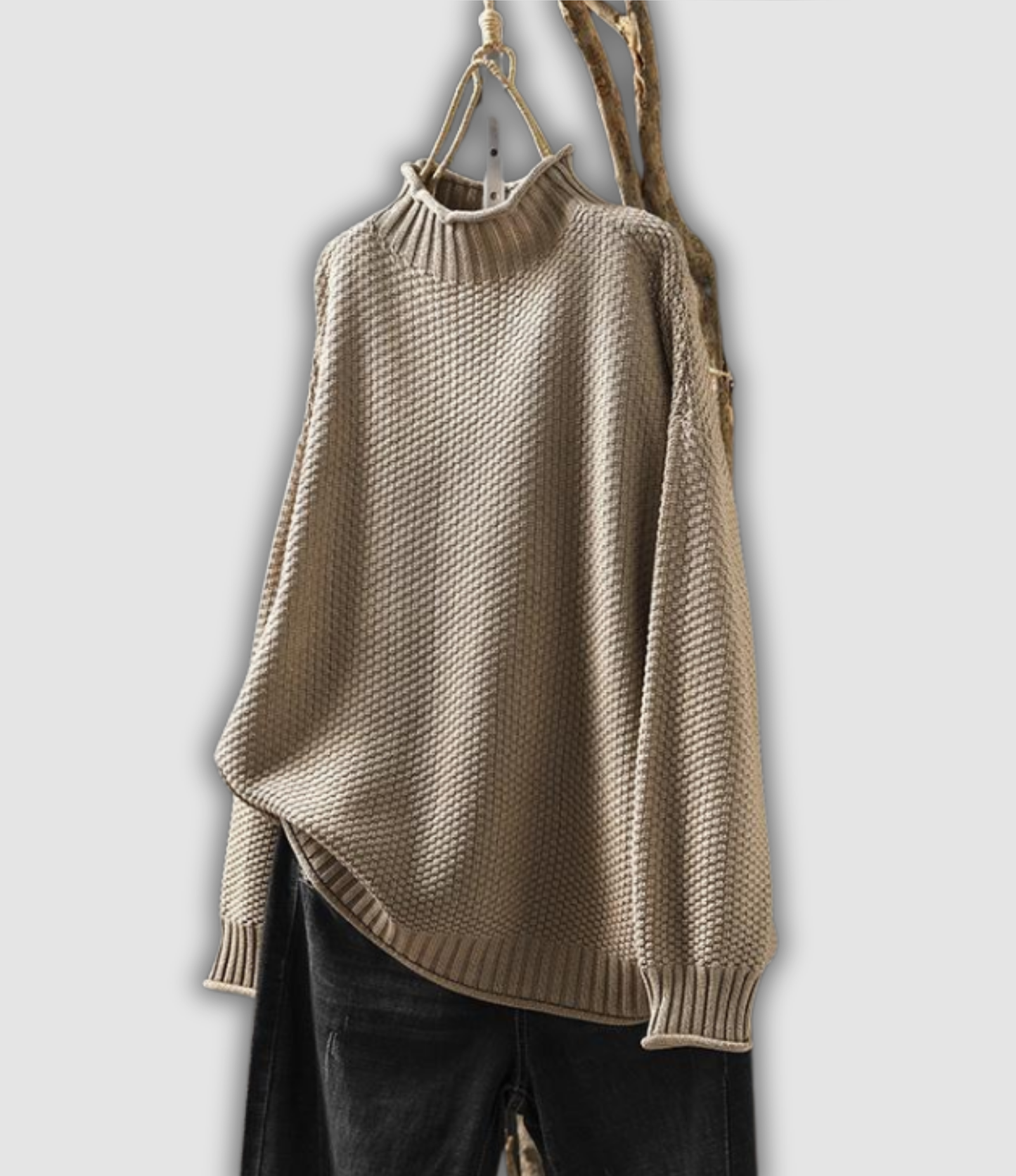 Bärbel - Pull en tricot gaufré