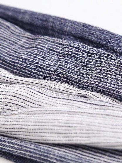 Écharpe en mélange de lin Flowfold