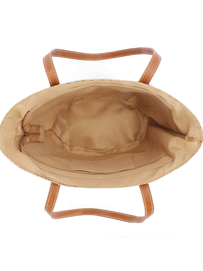 Sac cabas trapèze à sangle plate