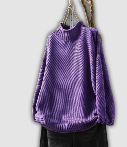 Bärbel - Pull en tricot gaufré