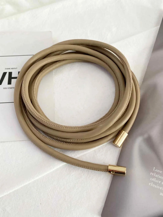 Ceinture Corde à Taille Nœud Papillon Minimaliste